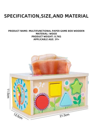 Smyles Boite à mouchoir Montessori