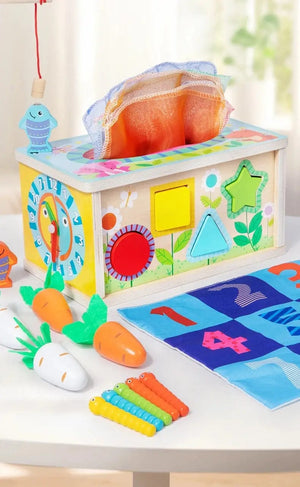 Smyles Boite à mouchoir Montessori