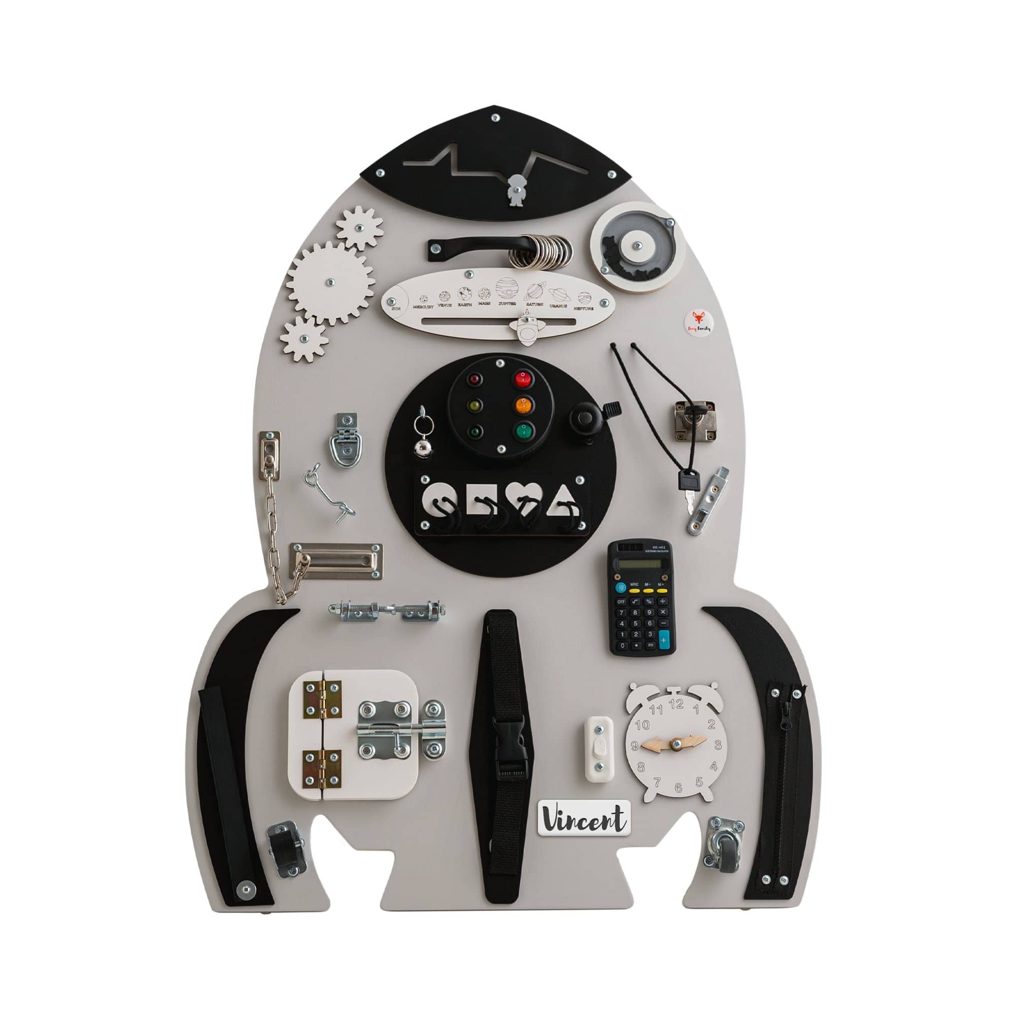 FOXY FAMILY Busy Board FUSÉE