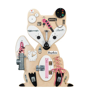 Smyles Non / Bois Naturel / Rose Busy Board RENARD