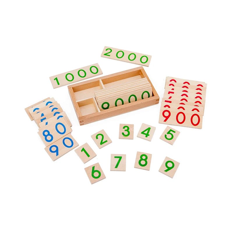 Smyles Carton nombre Montessori