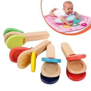 Smyles Castagnette en bois Montessori