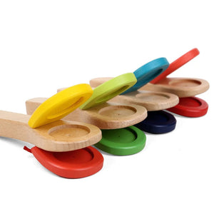 Smyles Castagnette en bois Montessori
