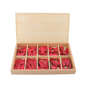 Smyles Cercle de Fraction en bois