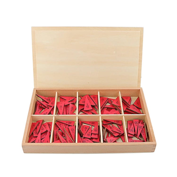 Smyles Cercle de Fraction en bois