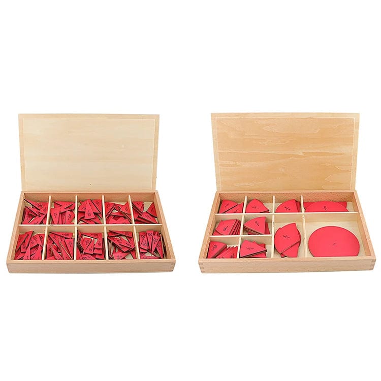 Smyles Cercle de Fraction en bois