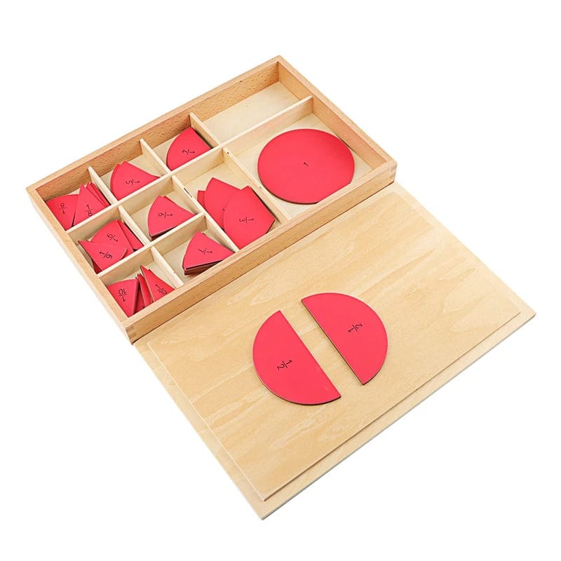 Smyles Cercle de Fraction en bois