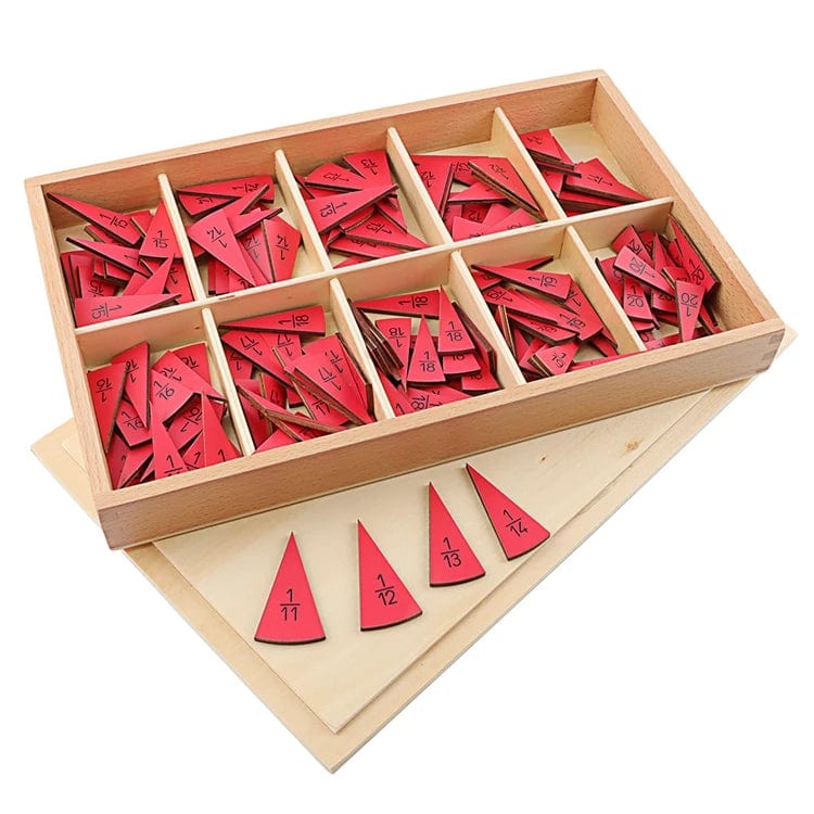 Smyles Cercle de Fraction en bois