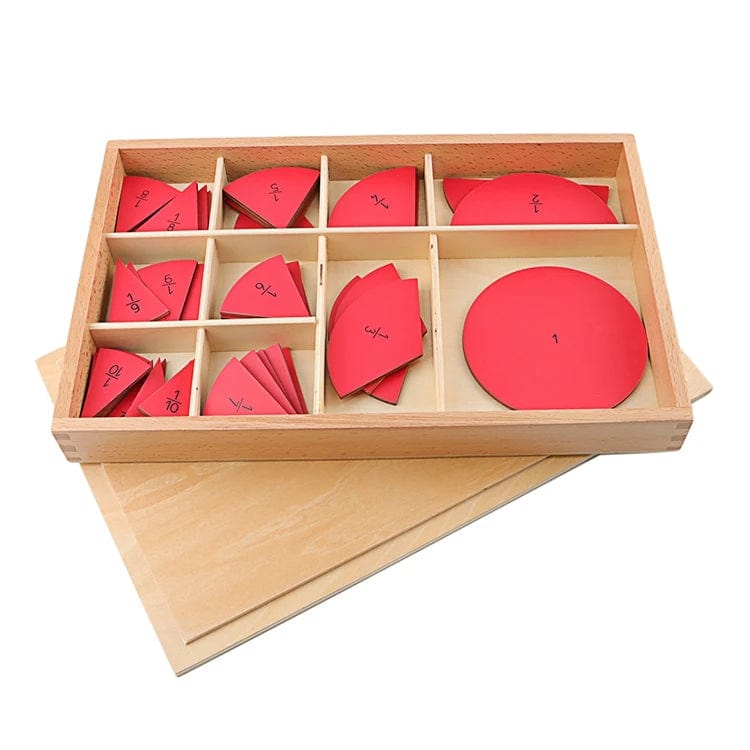 Smyles Cercle de Fraction en bois