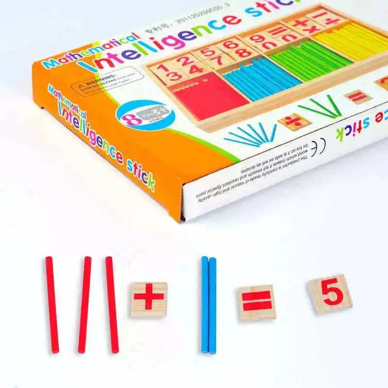 Smyles Coffret en bois arithmétique
