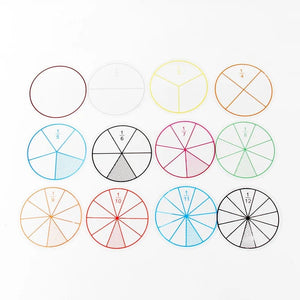 Smyles Cube de fraction en feutrine