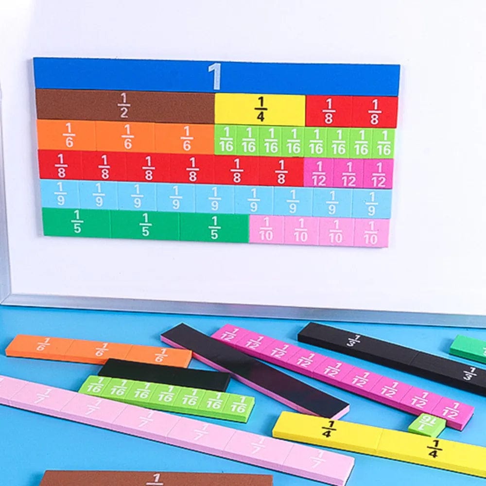 Smyles Cube de fraction en feutrine