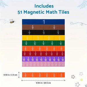 Smyles Cube de fraction en feutrine