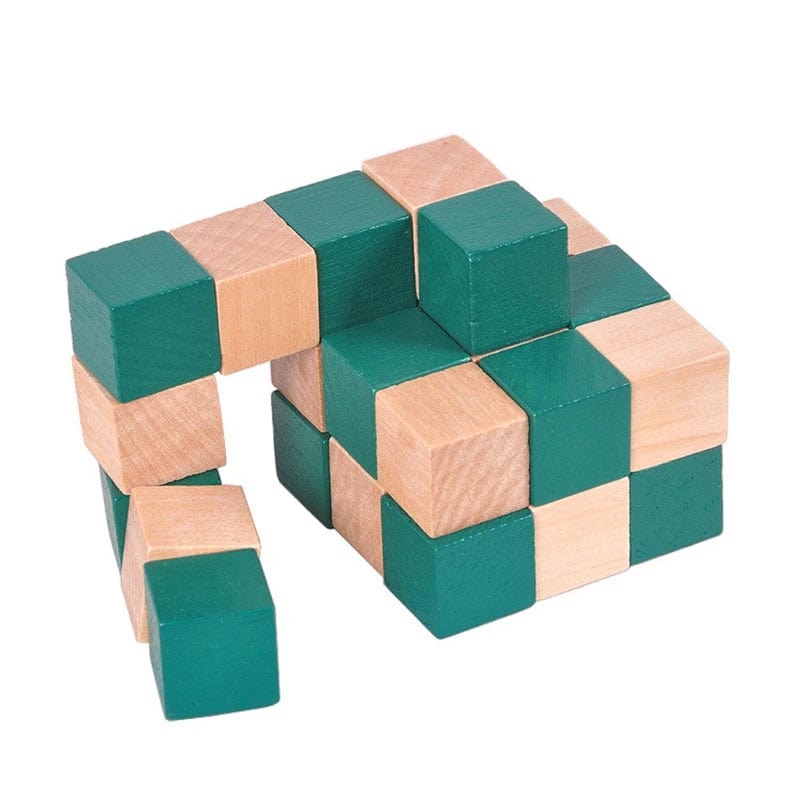 Smyles Cube serpent Magique en bois