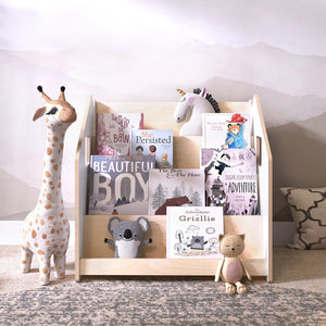 Smyles Grande Bibliothèque Montessori Blanche