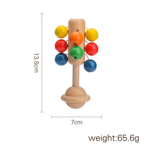 Smyles 2 Hochet Musical en bois Montessori