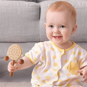 Smyles Hochet Musical en bois Montessori