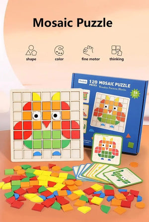 Smyles Jeu Mosaïque Montessori