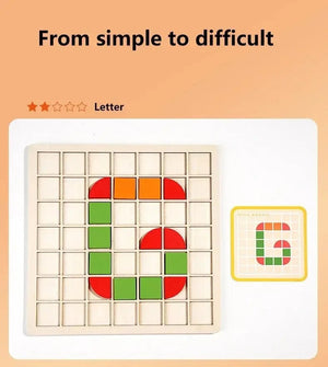 Smyles Jeu Mosaïque Montessori