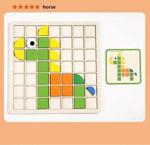 Smyles Jeu Mosaïque Montessori