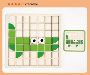 Smyles Jeu Mosaïque Montessori