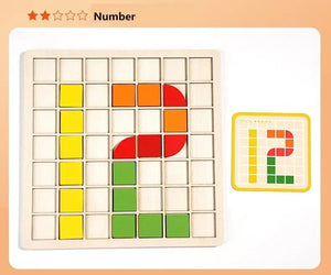 Smyles Jeu Mosaïque Montessori