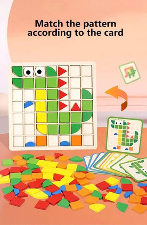 Smyles Jeu Mosaïque Montessori