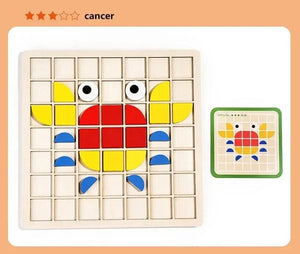 Smyles Jeu Mosaïque Montessori