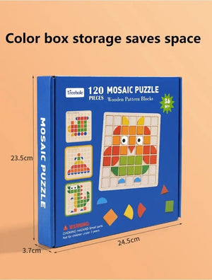 Smyles Jeu Mosaïque Montessori