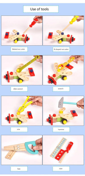 Smyles jouet Boite à Outils Montessori