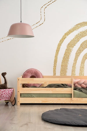 ADEKO Lit Montessori au sol avec barrières CPD