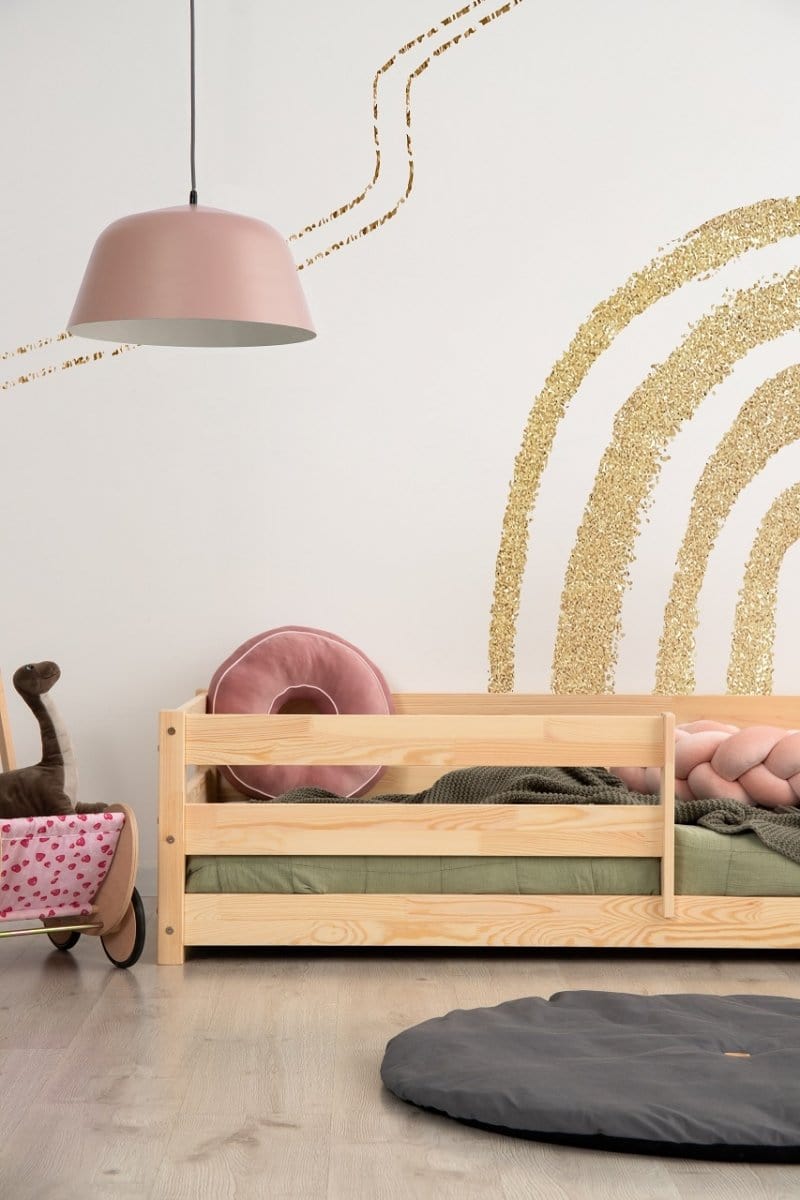 ADEKO Lit Montessori au sol avec barrières CPD