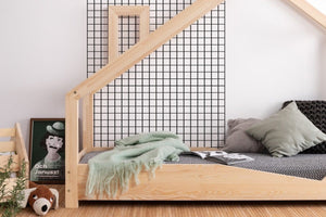 ADEKO Lit Montessori au sol Cabane LUNA A