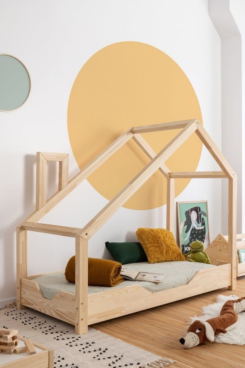 ADEKO Lit Montessori au sol Cabane LUNA B