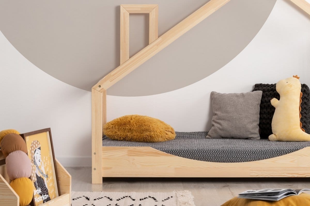 ADEKO Lit Montessori au sol Cabane LUNA E