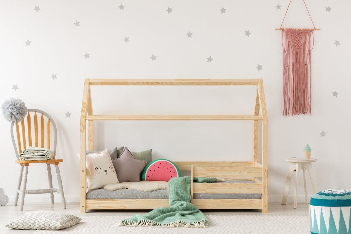 ADEKO Lit Montessori au sol Cabane MB