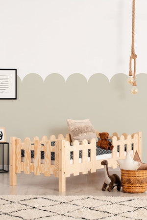 ADEKO Lit Montessori avec barrières OLAF S