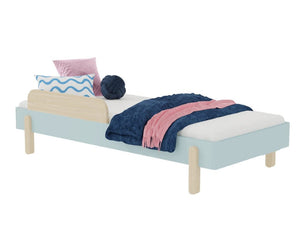 Smyles Lit Montessori  NOVA avec Paroi Latérale  90x200 cm