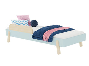 Smyles Lit Montessori  NOVA avec Paroi Latérale  90x200 cm