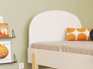Benlemi Lit Montessori NOVA Tête de Lit arrondie 90x200 cm