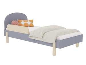 Smyles Lit Montessori NOVA Tête de Lit arrondie et Paroi 90x200 cm