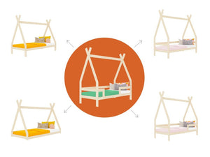 BENLEMI Lit Tipi SAFE 3 barrières N2