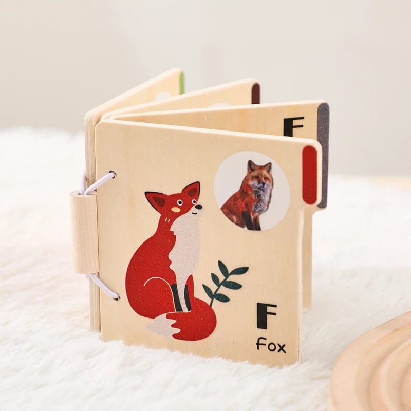 Smyles Livre des animaux en bois