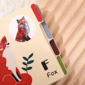 Smyles Livre des animaux en bois