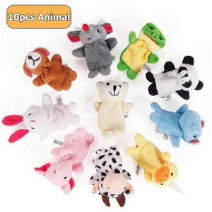 Smyles 10 pcs Marionnette à doigts Montessori