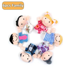 Smyles 6 pcs Marionnette à doigts Montessori