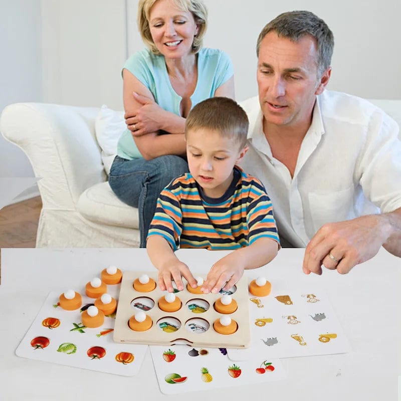 Smyles Memory en bois Montessori