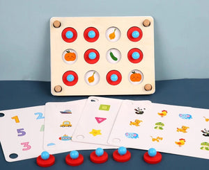 Smyles Memory en bois Montessori
