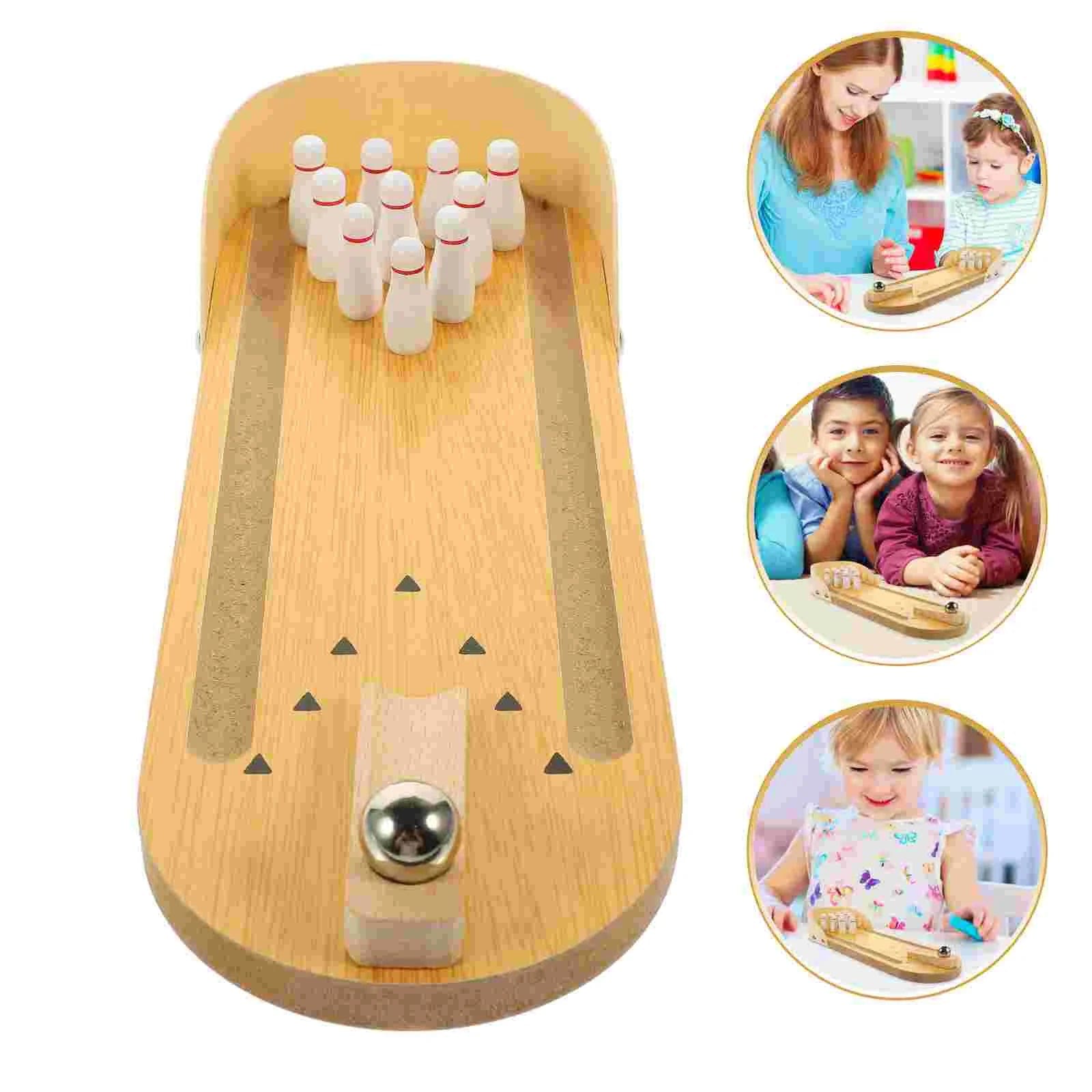 Smyles Mini Bowling en bois