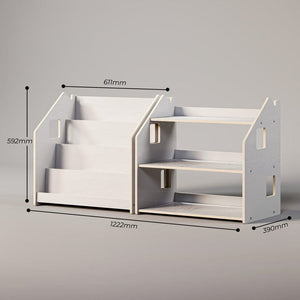 Smyles Pack Étagère + Bibliothèque Montessori Blanche